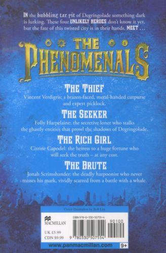 Quatrième de couverture de « PHENOMENALS »