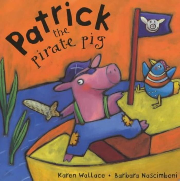 Couverture du livre « PATRICK THE PIRATE KING » de Karen Wallace, librairie Les Contes Infusés à Corte
