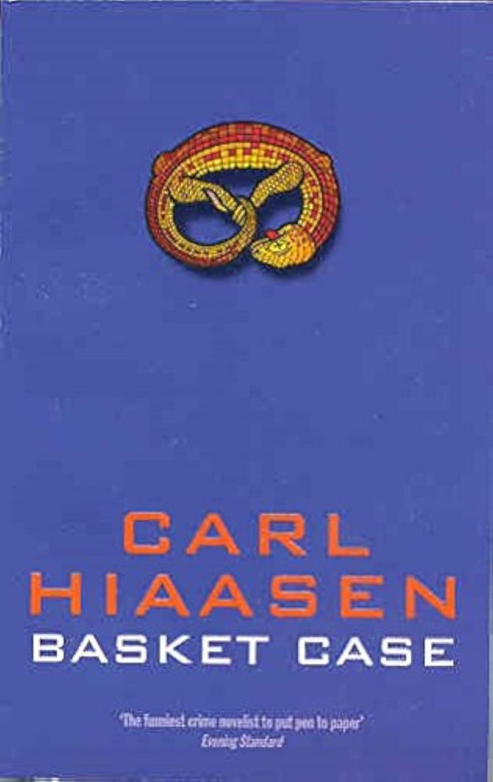 Couverture du livre « BASKET CASE » de Carl Hiaasen, librairie Les Contes Infusés à Corte