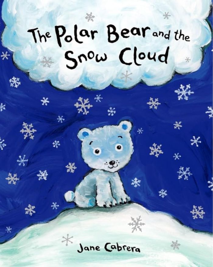 Couverture du livre « THE POLAR BEAR ET THE SNOW CLOUD » de Macmillan, librairie Les Contes Infusés à Corte