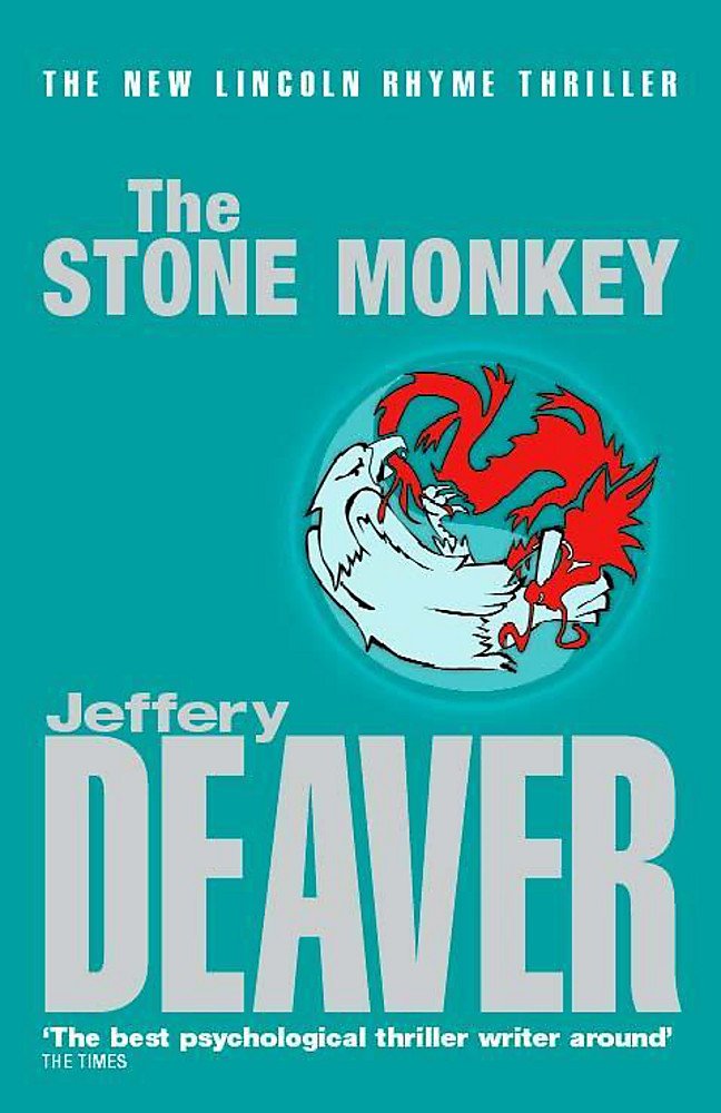 Couverture du livre « STONE MONKEY » de Jeffrey Deaver, librairie Les Contes Infusés à Corte