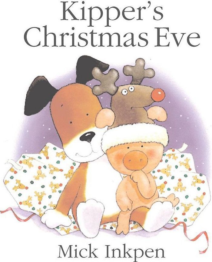 Couverture du livre « KIPPER S CHRISTMAS EVE » de Mick Inkpen, librairie Les Contes Infusés à Corte