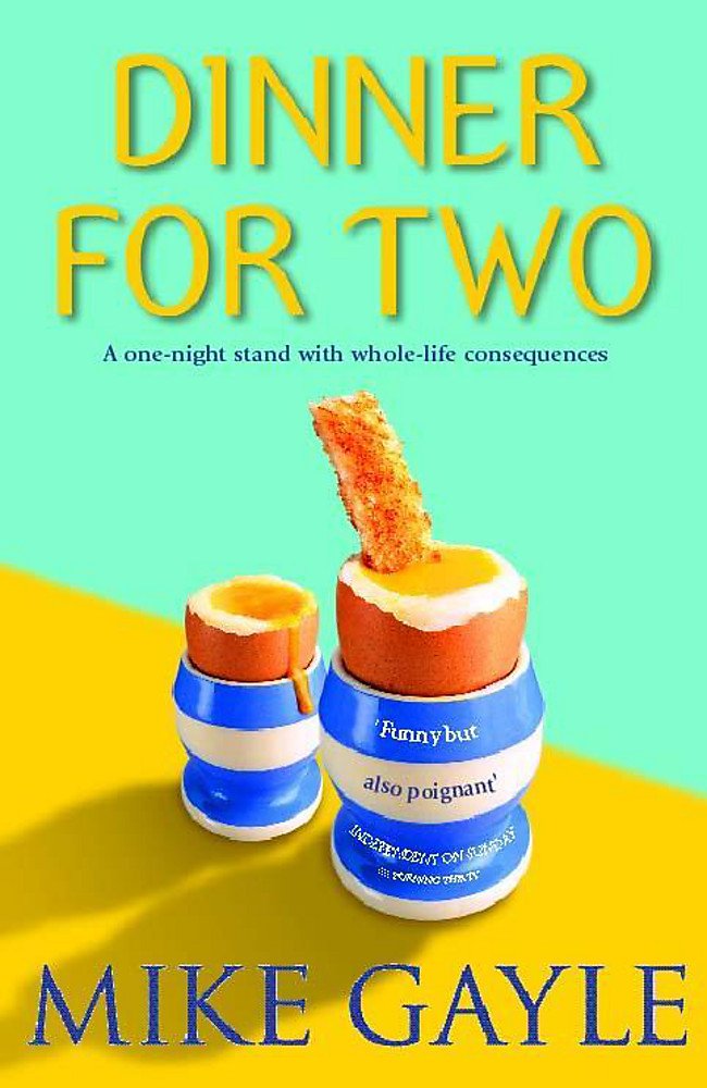 Couverture du livre « DINNER FOR TWO » de Mike Gayle, librairie Les Contes Infusés à Corte