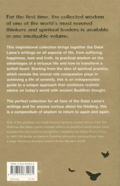Quatrième de couverture de « THE ESSENTIAL DALAI LAMA »