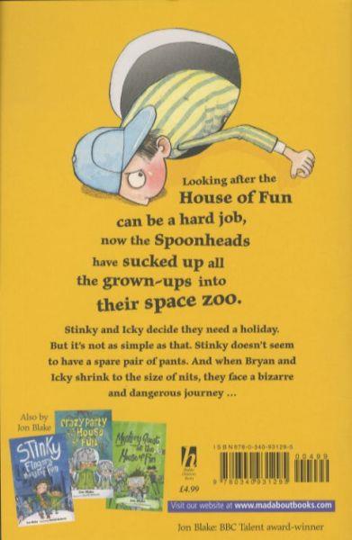 Quatrième de couverture de « HOLIDAY MANIA AT THE HOUSE OF FUN »