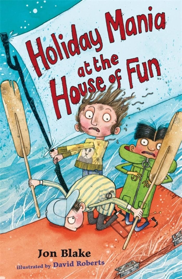 Couverture du livre « HOLIDAY MANIA AT THE HOUSE OF FUN » de Blake, Jon, librairie Les Contes Infusés à Corte