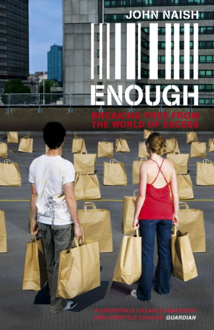 Couverture du livre « ENOUGH » de John Naish, librairie Les Contes Infusés à Corte