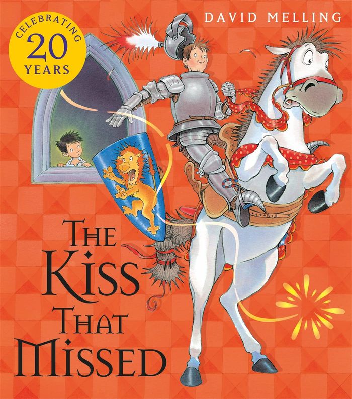 Couverture du livre « THE KISS THAT MISSED » de Melling, David, librairie Les Contes Infusés à Corte