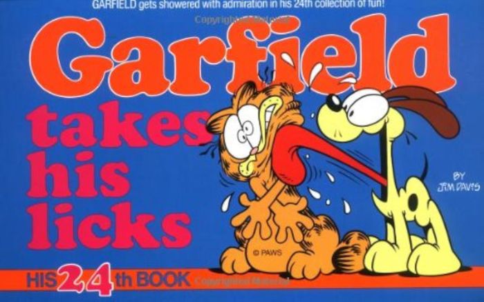 Couverture du livre « GARFIELD TAKES HIS LICKS » de Davis, Jim, librairie Les Contes Infusés à Corte