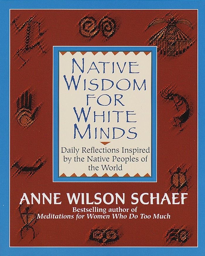 Couverture du livre « NATIVE WISDOM FOR WHITE MINDS », librairie Les Contes Infusés à Corte