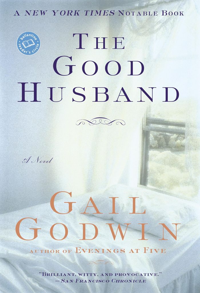 Couverture du livre « THE GOOD HUSBAND » de Godwin, Gail, librairie Les Contes Infusés à Corte
