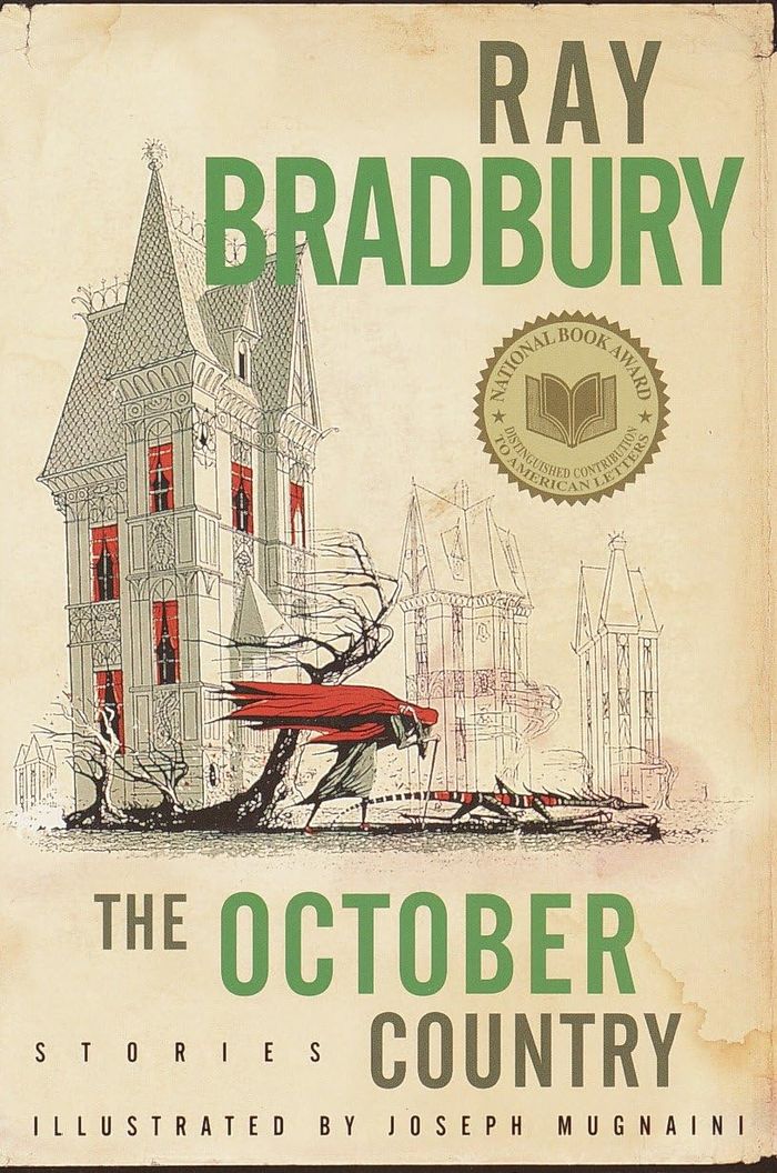 Couverture du livre « THE OCTOBER COUNTRY - STORIES », librairie Les Contes Infusés à Corte