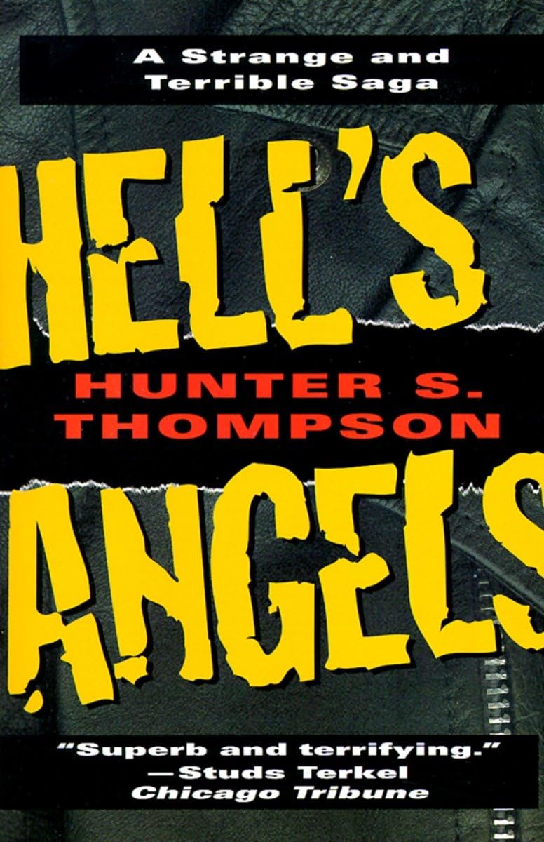 Couverture du livre « HELL'S ANGELS - A STRANGE AND TERRIBLE SAGA » de Thompson Hunter S., librairie Les Contes Infusés à Corte