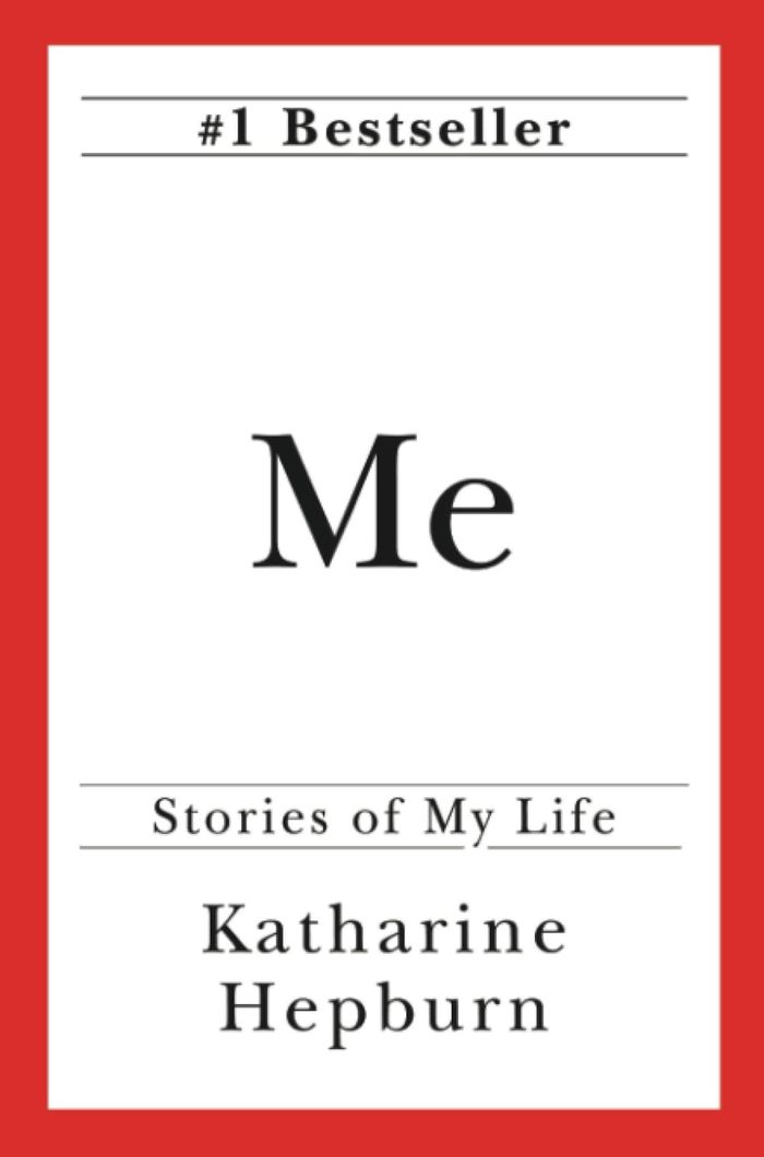 Couverture du livre « ME - STORIES OF MY LIFE » de Katharine Hepburn, librairie Les Contes Infusés à Corte