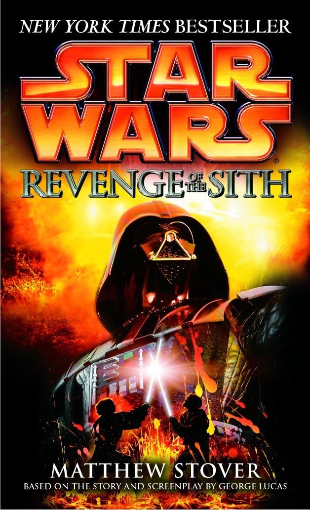 Couverture du livre « REVENGE OF THE SITH: STAR WARS: EPISODE III » de Matthew Stover, librairie Les Contes Infusés à Corte