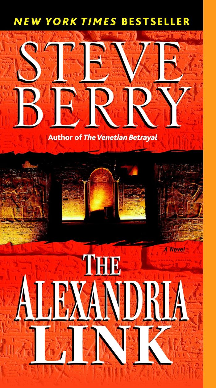 Couverture du livre « COTTON MALONE - THE ALEXANDRIA LINK - A NOVEL » de Steve Berry, librairie Les Contes Infusés à Corte