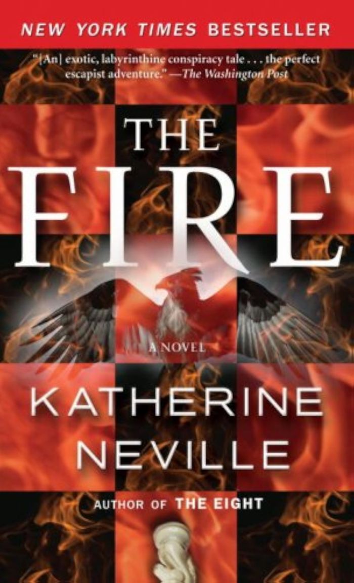 Couverture du livre « THE FIRE » de Neville, Katherine, librairie Les Contes Infusés à Corte