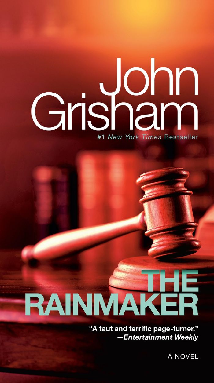 Couverture du livre « THE RAINMAKER - A NOVEL » de John Grisham, librairie Les Contes Infusés à Corte