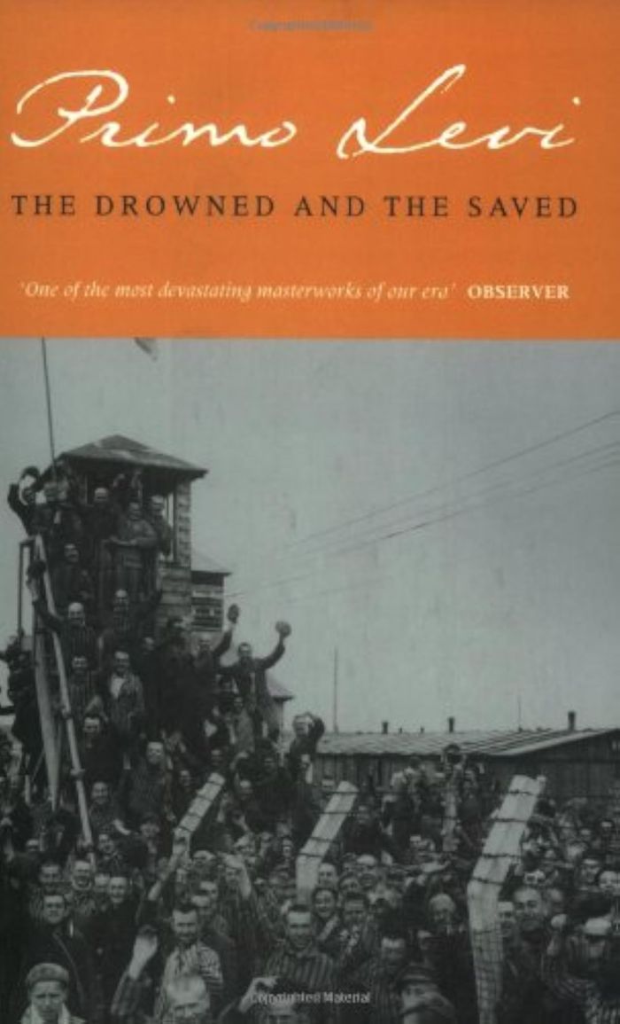 Couverture du livre « THE DROWNED AND THE SAVED » de Primo Levi, librairie Les Contes Infusés à Corte