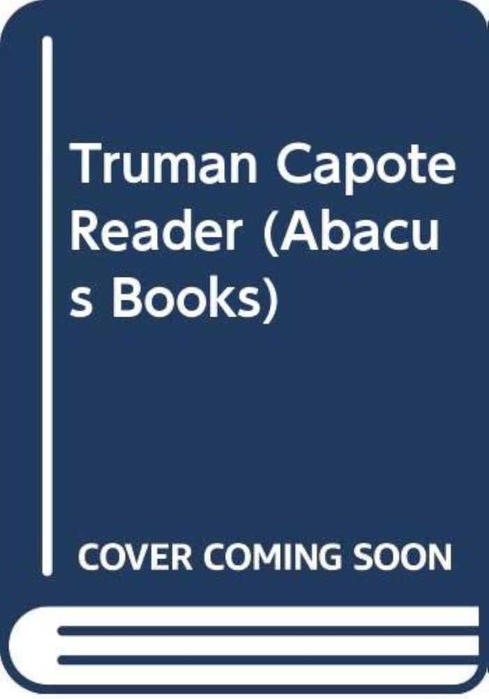 Couverture du livre « A CAPOTE READER », librairie Les Contes Infusés à Corte