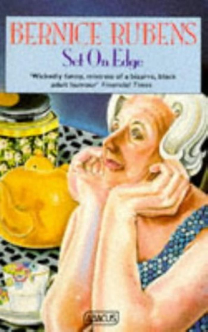 Couverture du livre « SET ON EDGE » de Bernice Rubens, librairie Les Contes Infusés à Corte