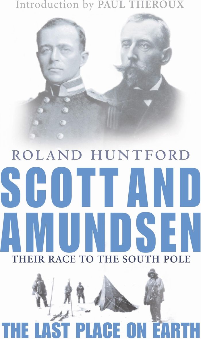 Couverture du livre « SCOTT AND AMUNDSEN - THE LAST PLACE ON EARTH », librairie Les Contes Infusés à Corte