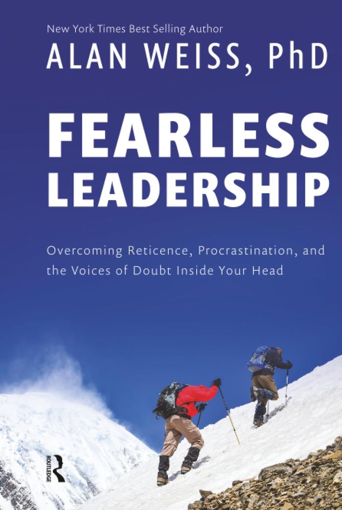 Couverture du livre « FEARLESS LEADERSHIP », librairie Les Contes Infusés à Corte