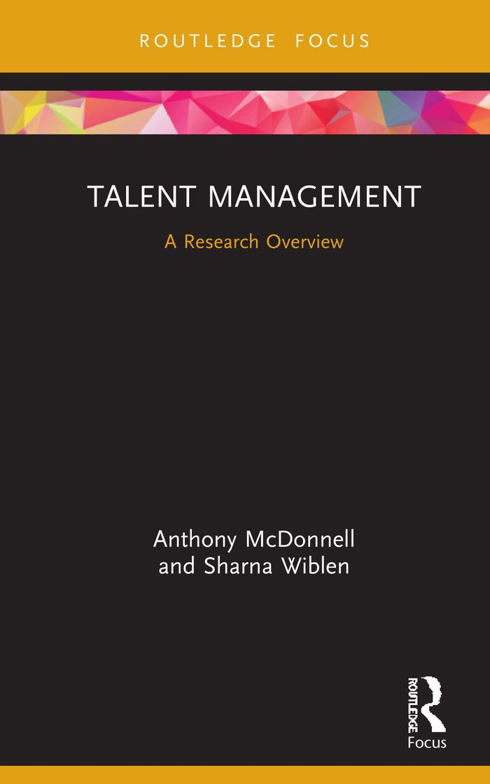 Couverture du livre « TALENT MANAGEMENT » de Mcdonnell, Anthony, librairie Les Contes Infusés à Corte