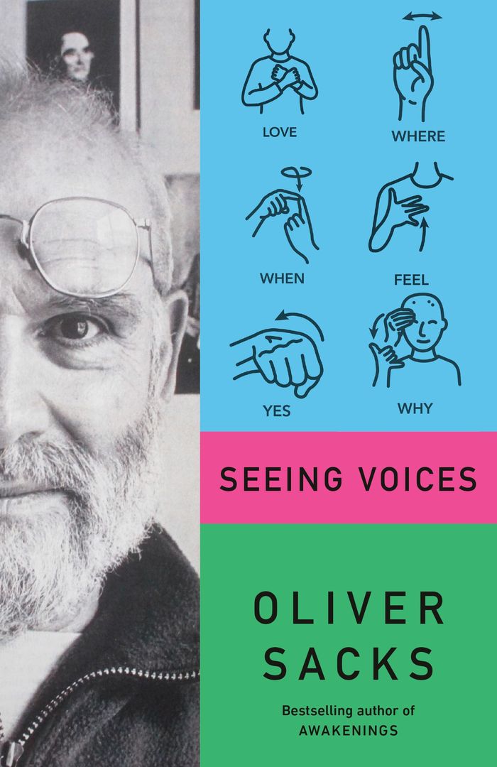 Couverture du livre « SEEING VOICES », librairie Les Contes Infusés à Corte