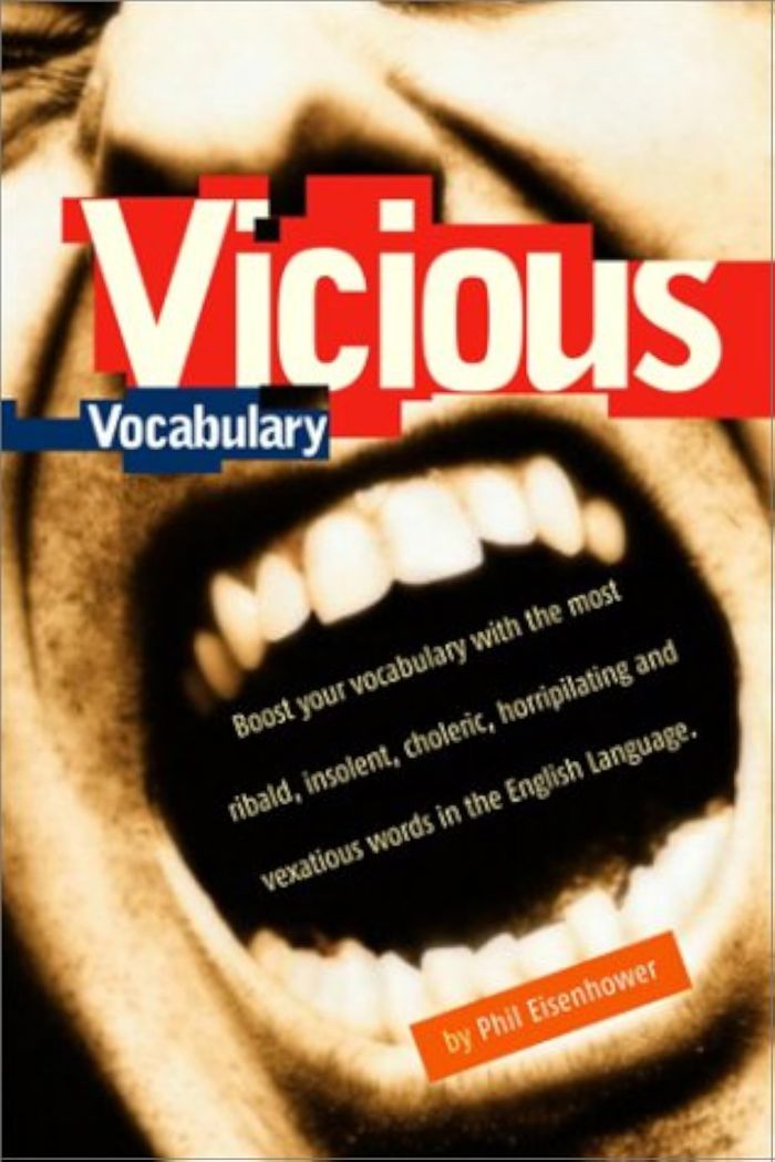 Couverture du livre « VICIOUS VOCABULARY » de Eisenhower, Phil, librairie Les Contes Infusés à Corte