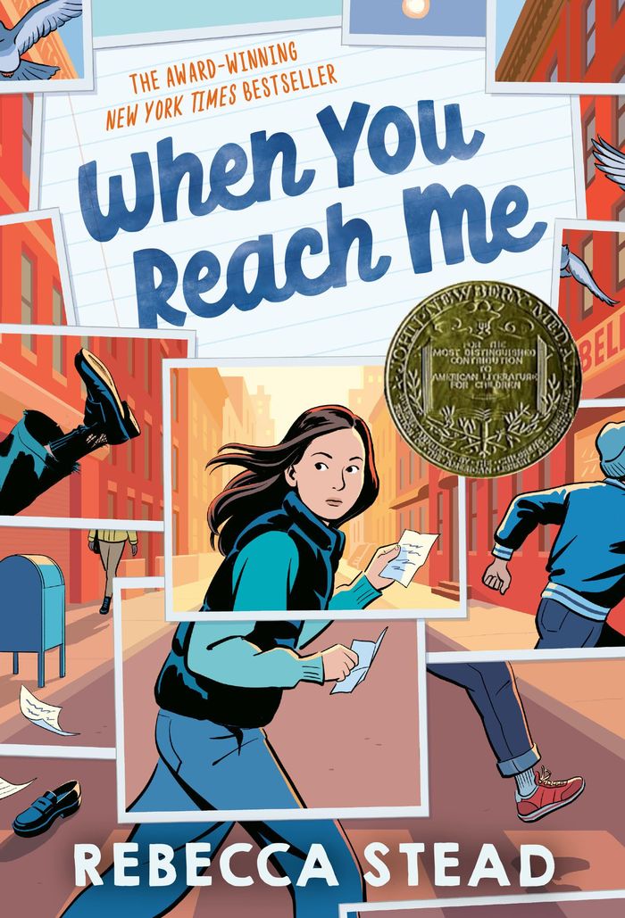 Couverture du livre « WHEN YOU REACH ME - (NEWBERY MEDAL WINNER) » de Rebecca Stead, librairie Les Contes Infusés à Corte
