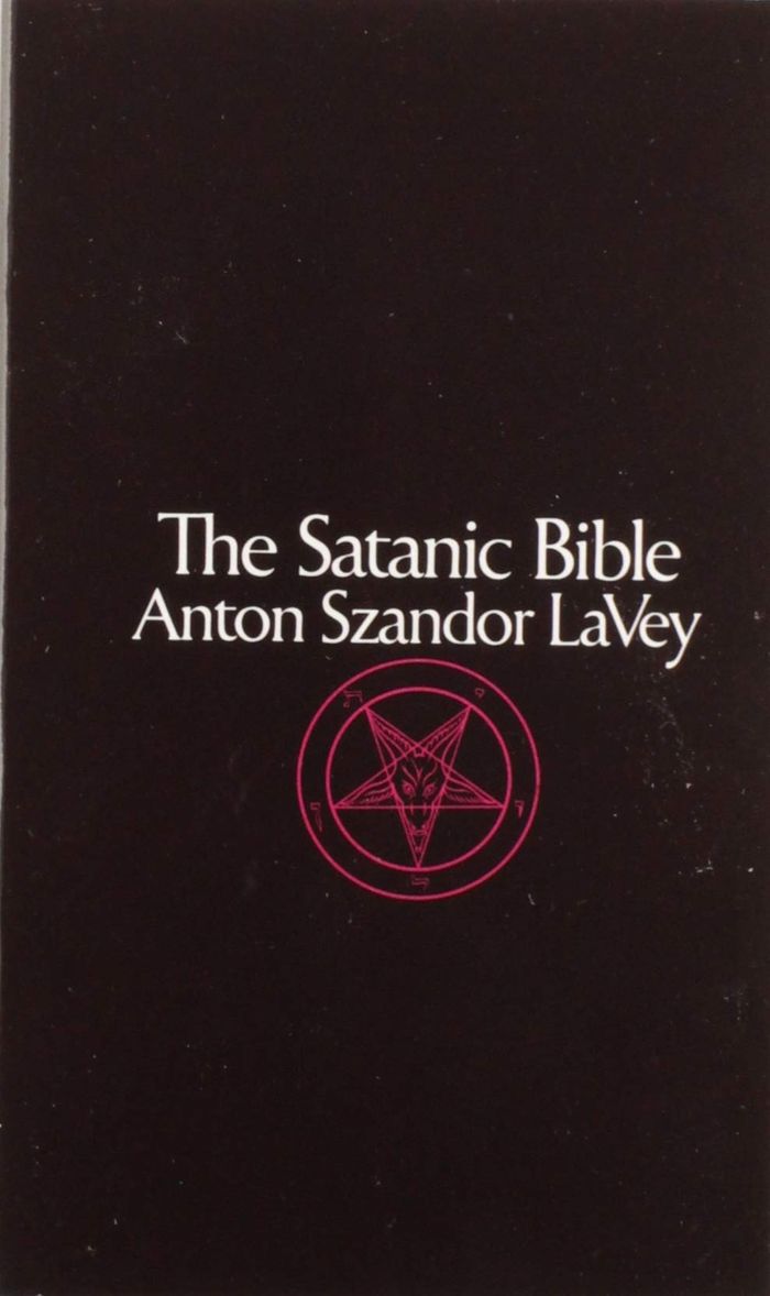 Couverture du livre « SATANIC BIBLE », librairie Les Contes Infusés à Corte