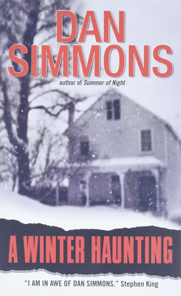 Couverture du livre « A WINTER HAUNTING » de Dan Simmons, librairie Les Contes Infusés à Corte