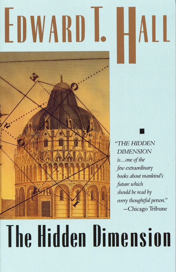 Couverture du livre « THE HIDDEN DIMENSION », librairie Les Contes Infusés à Corte