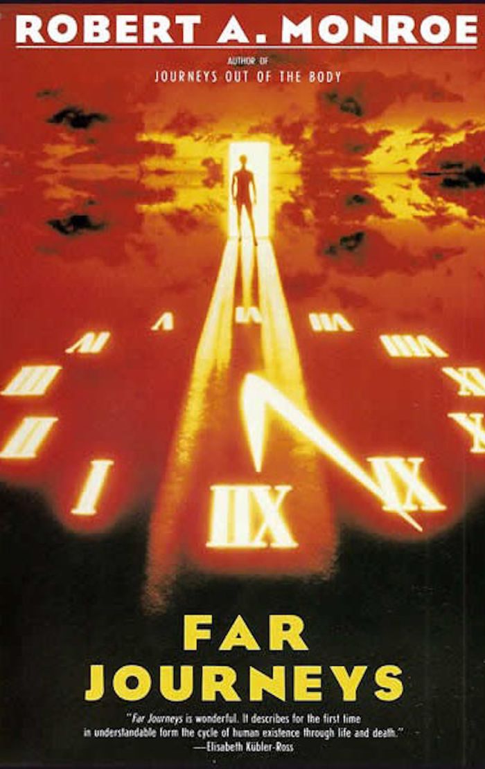 Couverture du livre « JOURNEYS TRILOGY - FAR JOURNEYS » de Monroe Robert A., librairie Les Contes Infusés à Corte