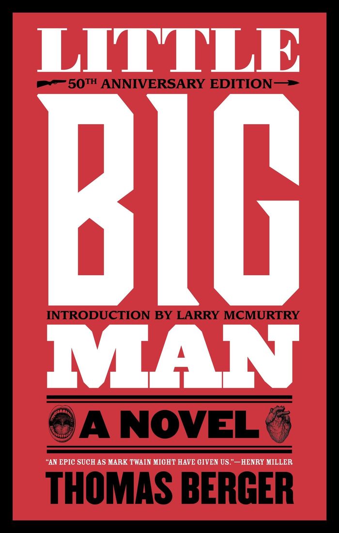 Couverture du livre « LITTLE BIG MAN - A NOVEL » de Berger/mcmurtry, librairie Les Contes Infusés à Corte