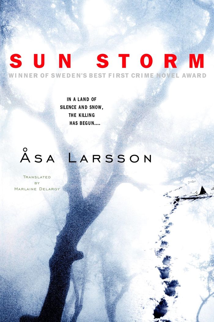 Couverture du livre « SUN STORM » de Larsson, Asa, librairie Les Contes Infusés à Corte
