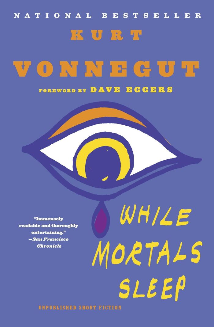 Couverture du livre « WHILE MORTALS SLEEP » de Vonnegut, Kurt, librairie Les Contes Infusés à Corte
