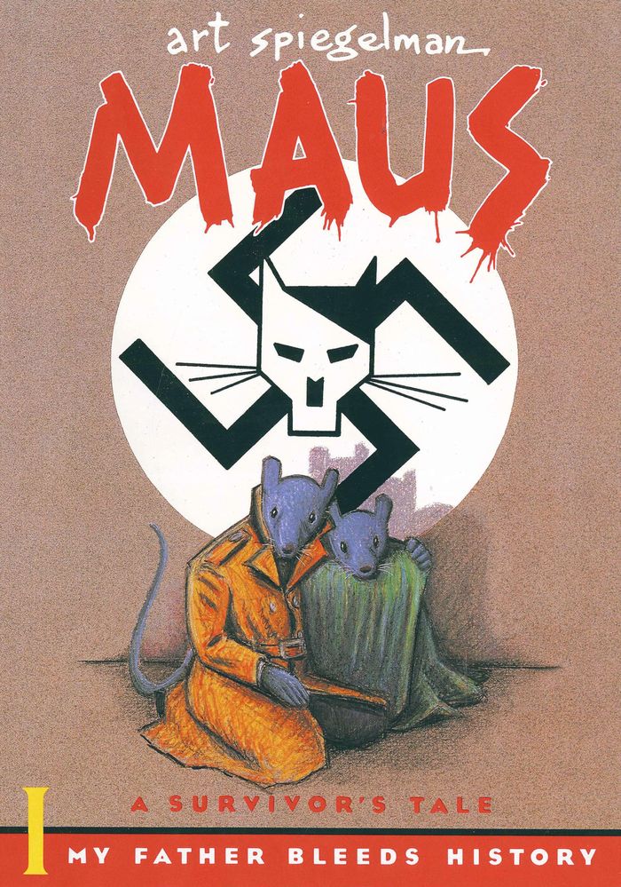 Couverture du livre « PANTHEON GRAPHIC LIBRARY - MAUS I: A SURVIVOR'S TALE - MY FATHER BLEEDS HISTORY » de Art Spiegelman, librairie Les Contes Infusés à Corte