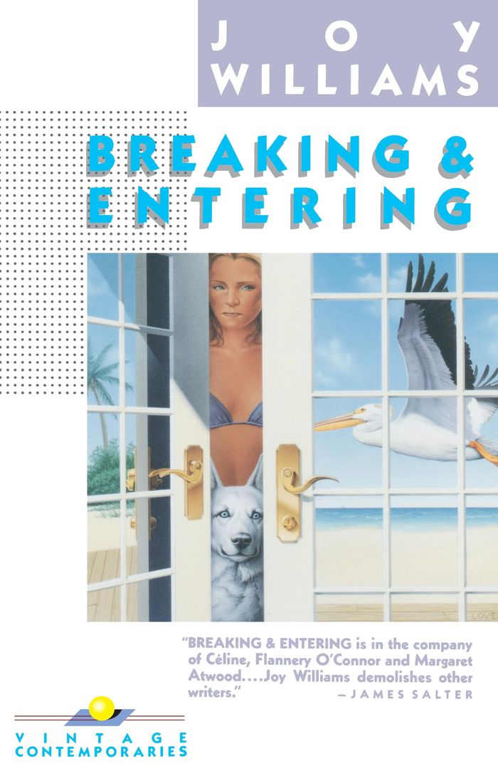 Couverture du livre « BREAKING AND ENTERING » de Joy Williams, librairie Les Contes Infusés à Corte