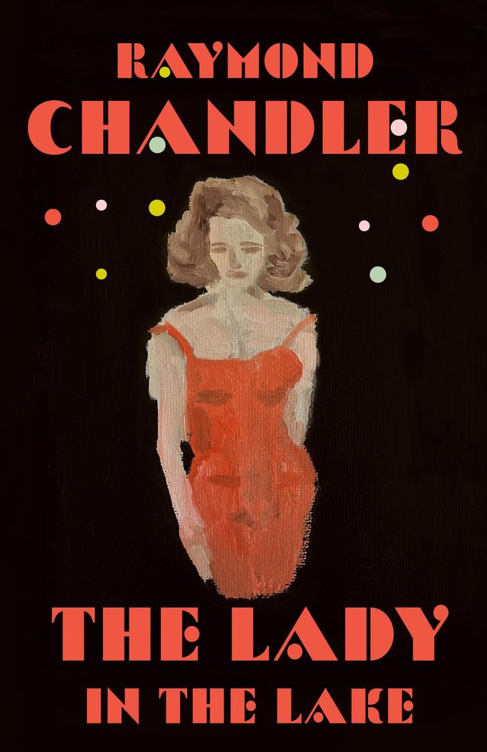 Couverture du livre « A PHILIP MARLOWE NOVEL - THE LADY IN THE LAKE » de Raymond Chandler, librairie Les Contes Infusés à Corte