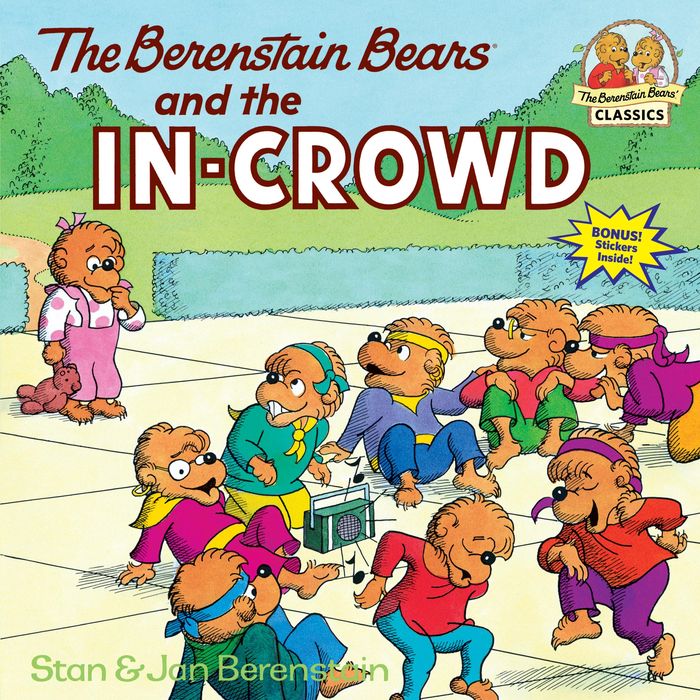 Couverture du livre « FIRST TIME BOOKS - THE BERENSTAIN BEARS AND THE IN-CROWD » de Berenstain, librairie Les Contes Infusés à Corte