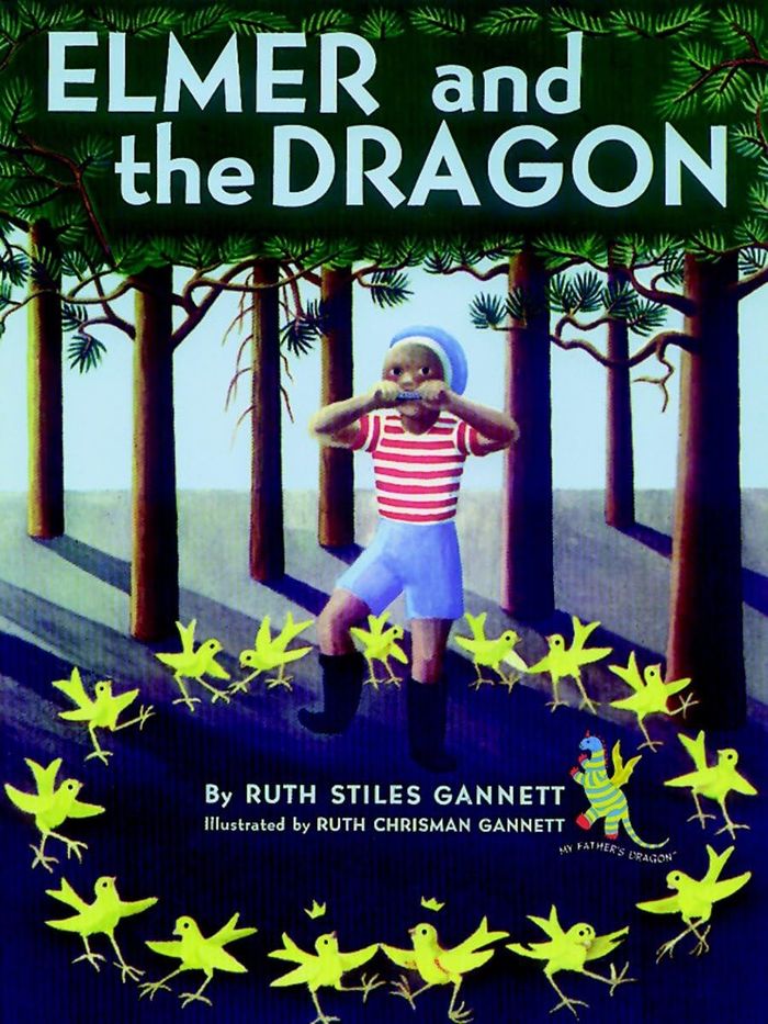 Couverture du livre « MY FATHER'S DRAGON - ELMER AND THE DRAGON » de Gannett Ruth Stiles, librairie Les Contes Infusés à Corte