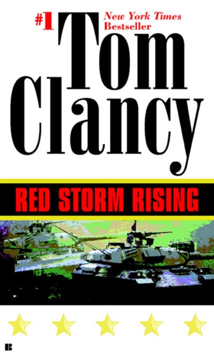 Couverture du livre « RED STORM RISING » de Clancy, Tom, librairie Les Contes Infusés à Corte