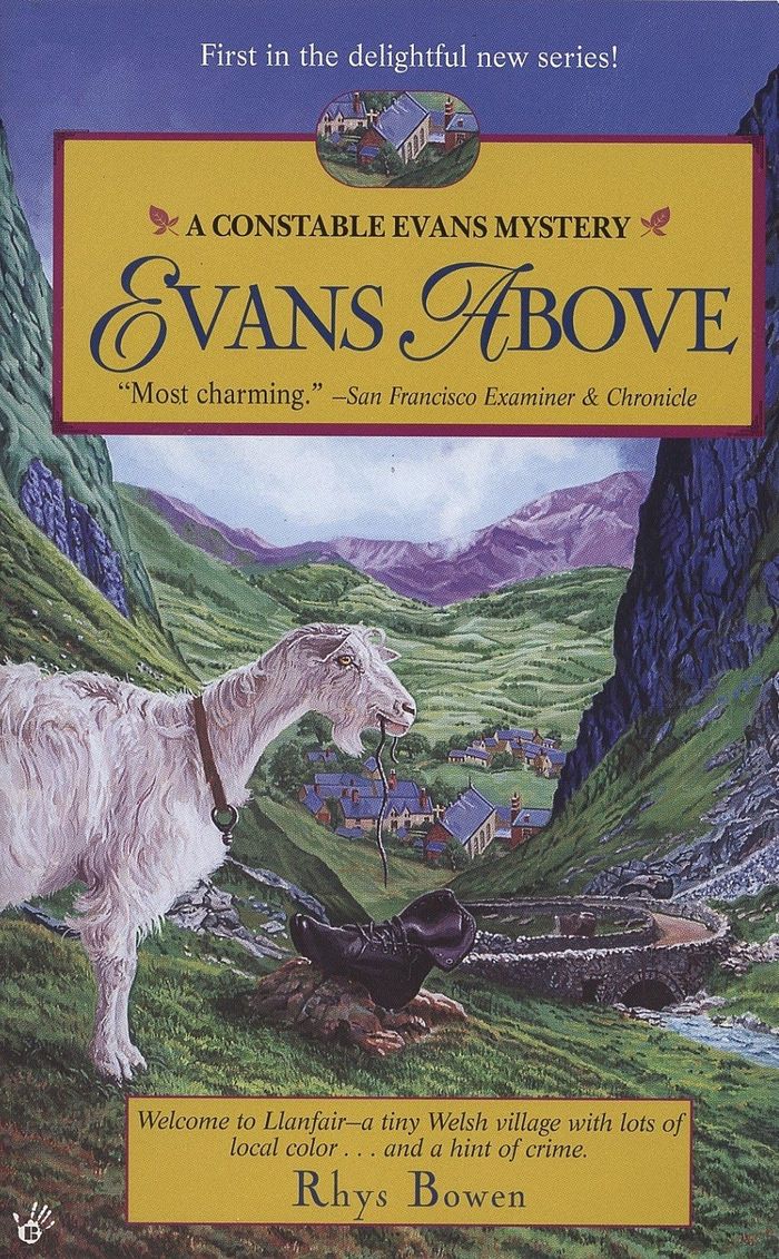 Couverture du livre « CONSTABLE EVANS MYSTERY - EVANS ABOVE », librairie Les Contes Infusés à Corte