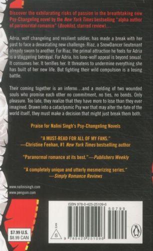 Quatrième de couverture de « PSY-CHANGELING NOVEL, A - TANGLE OF NEED - A PSY-CHANGELING NOVEL »