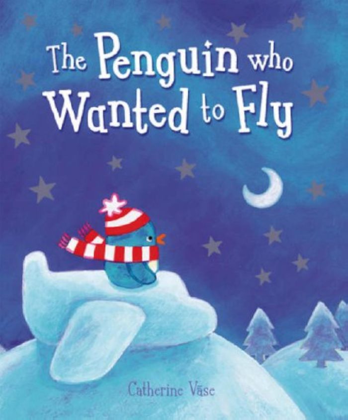 Couverture du livre « THE PENGUIN WHO WANTED TO FLY », librairie Les Contes Infusés à Corte