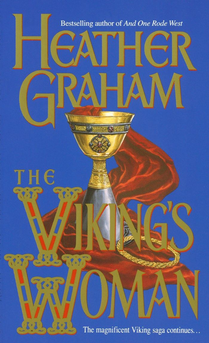 Couverture du livre « THE VIKING'S WOMAN » de Heather Graham, librairie Les Contes Infusés à Corte