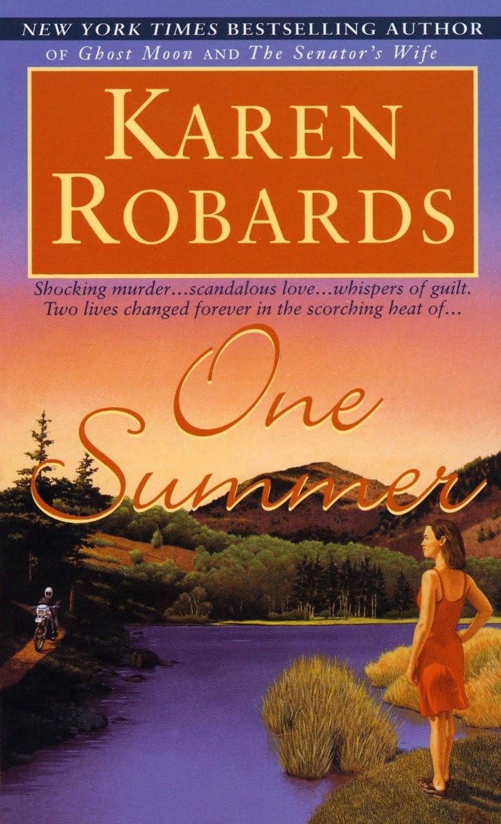 Couverture du livre « ONE SUMMER - A NOVEL » de Karen Robards, librairie Les Contes Infusés à Corte