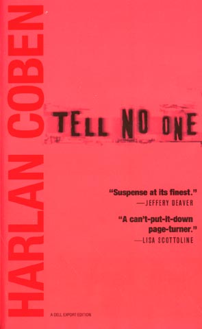 Couverture du livre « TELL NO ONE » de Harlan Coben, librairie Les Contes Infusés à Corte